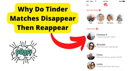 Tinder matches disappearing and reappearing : r/OnlineDating